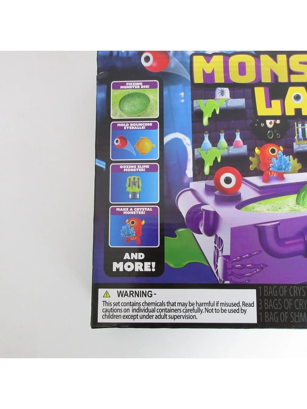 NIB Weird Science 5-in-1 Monster Lab Set Age 8 +Unleash Your Inner Mad Scientist